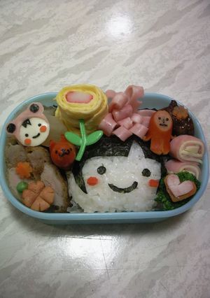 キャラ弁　女の子☆６才用-レシピのメイン写真