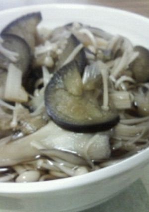 きのこ温麺-レシピのメイン写真