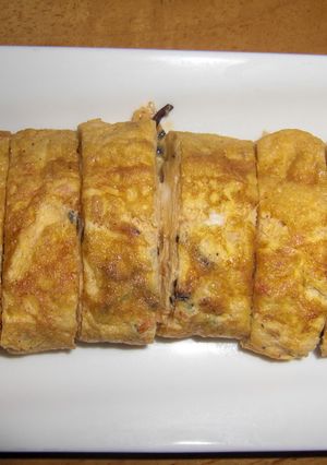 塩昆布入り玉子焼き-レシピのメイン写真