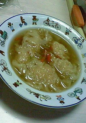 ☆彡エビdeワンタンdeスープ☆彡-レシピのメイン写真