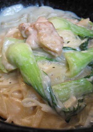 中華風クリームパスタ-レシピのメイン写真