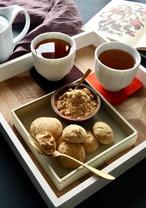 米粉ときな粉のスノーボール-レシピのメイン写真