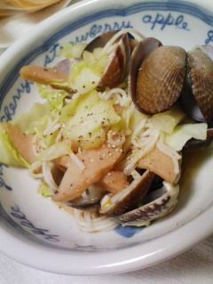 あさり素麺-レシピのメイン写真