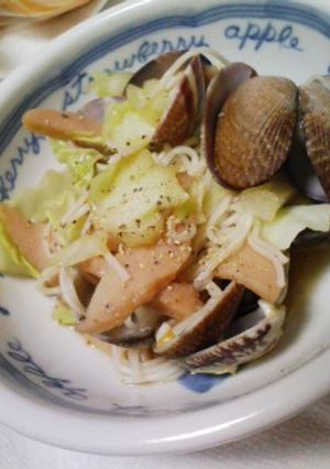 あさり素麺-レシピのメイン写真