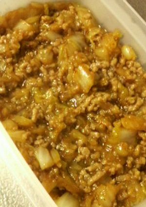 白菜と挽き肉の万能おかず-レシピのメイン写真