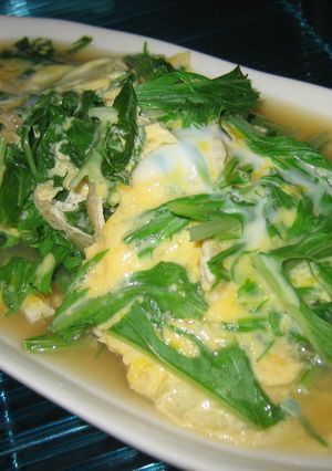㋻水菜の煮浸し-レシピのメイン写真