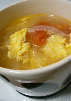 中華風トマトスープ-レシピのメイン写真