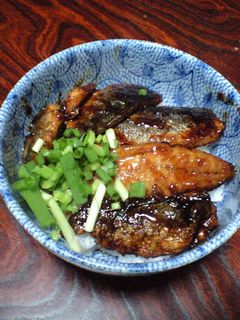 アジのうな丼-レシピのメイン写真