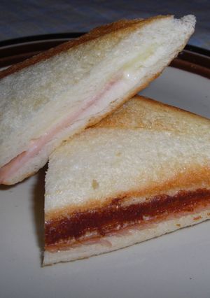 濃厚ホットサンド-レシピのメイン写真