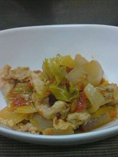 豚バラとキャベツのトマト煮-レシピのメイン写真