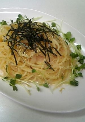 和風たらこパスタ-レシピのメイン写真