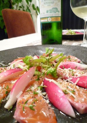 サーモンのカルパッチョ-レシピのメイン写真