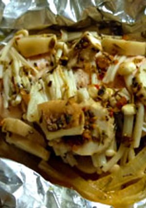 鮭とトローリ玉ねぎのバター焼き-レシピのメイン写真