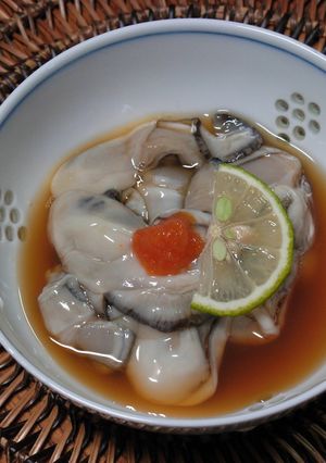 一行レシピ!生牡蠣三杯酢-レシピのメイン写真
