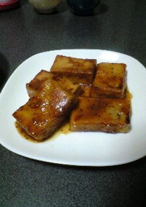 高野豆腐で焼肉風??-レシピのメイン写真