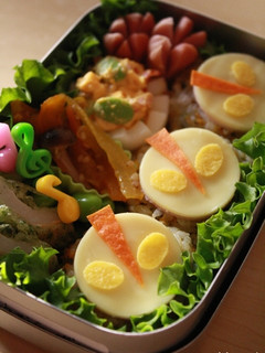 キャラ弁 ✿ 超簡単ウルトラマン弁当-レシピのメイン写真