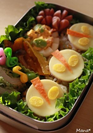 キャラ弁 ✿ 超簡単ウルトラマン弁当-レシピのメイン写真