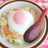 ベーコンエッグ＆キャベツのっけ丼♪