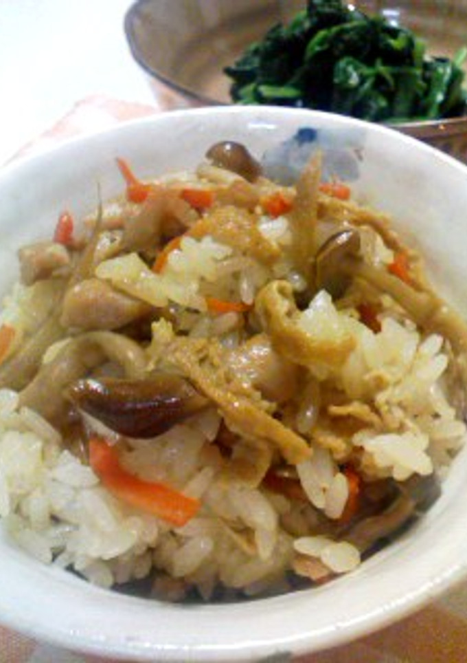 もっちもち鶏としめじの混ぜごはん◎-レシピのメイン写真