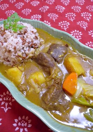 牛すじカレー-レシピのメイン写真