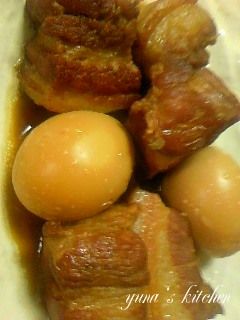 黒砂糖と蜂蜜で作る豚の角煮♪-レシピのメイン写真