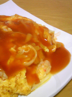 かに玉、レモン風味の甘酢あんかけ-レシピのメイン写真