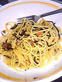 【改訂】混ぜるだけでウマウマ☆和風パスタ-レシピのメイン写真