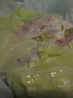 キャベツと豚肉の重ね蒸し-レシピのメイン写真