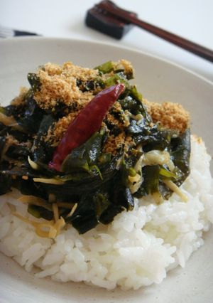 ワカメとしょうがのふりかけ~ご飯の友~-レシピのメイン写真