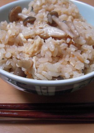 うちのしめじご飯♪-レシピのメイン写真