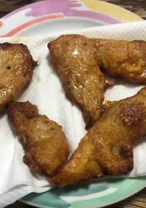 薄切りフライパン醤油唐揚げ-レシピのメイン写真