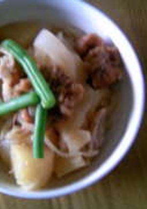 仙台麩入り肉じゃが-レシピのメイン写真