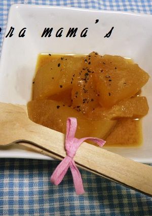 冬瓜の味噌バター煮込み-レシピのメイン写真