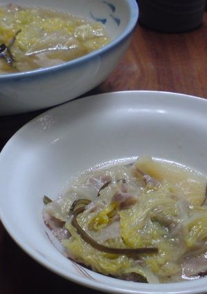 白菜の簡単重ね煮　圧力鍋でとろっとろ♪-レシピのメイン写真