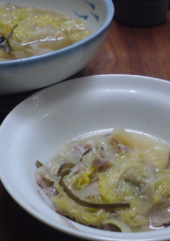 白菜の簡単重ね煮　圧力鍋でとろっとろ♪-レシピのメイン写真