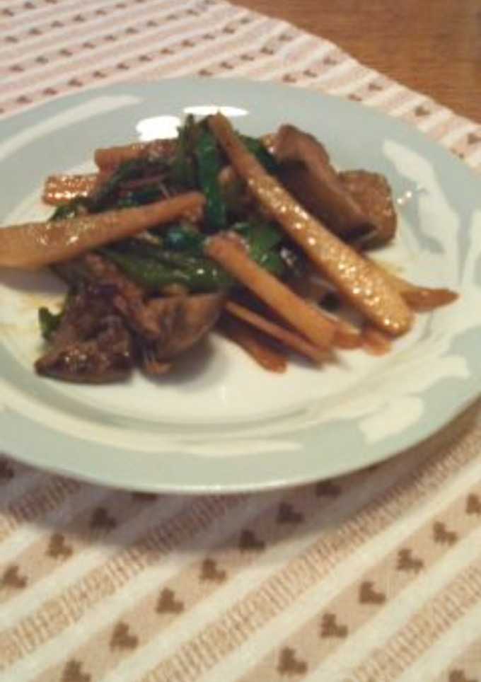 山芋と豚肉のオイスター炒め-レシピのメイン写真