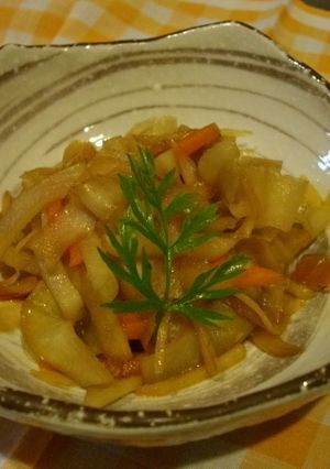 きんぴら大根-レシピのメイン写真