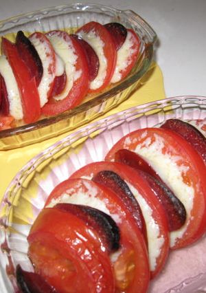 サラミとトマトのチーズ焼き♪♪イタリアン-レシピのメイン写真