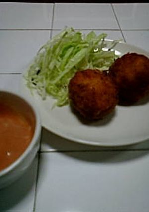 チキンとチーズのコロコロボール♪-レシピのメイン写真