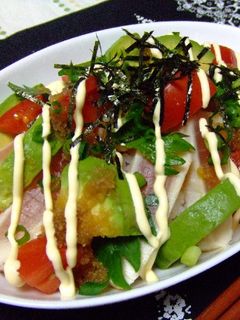 マグロとアボカドの和風ポキ丼!-レシピのメイン写真