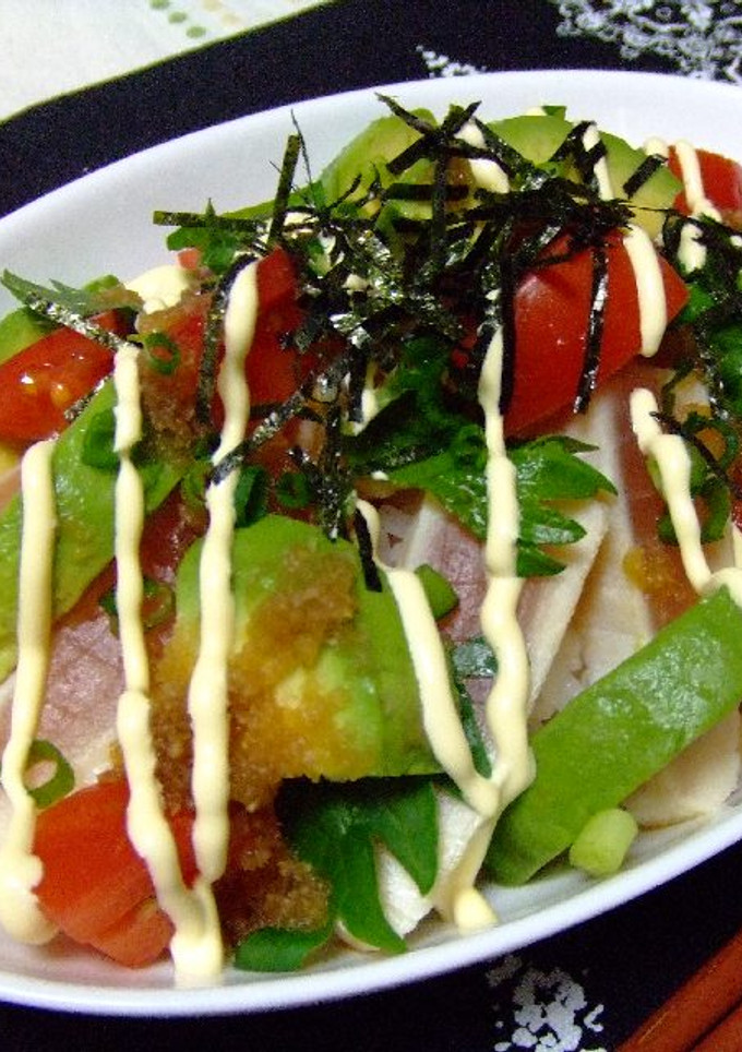 マグロとアボカドの和風ポキ丼！-レシピのメイン写真