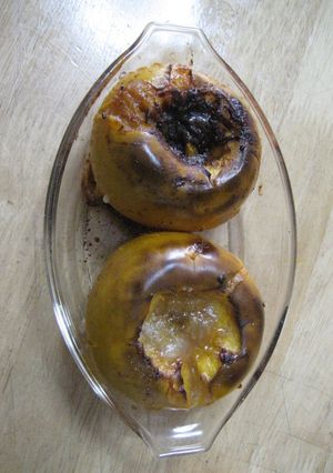 ホットホットパーシモン～柿のオーブン焼き-レシピのメイン写真