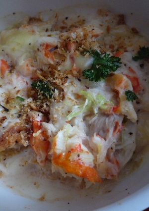かにのクリームパングラタン-レシピのメイン写真