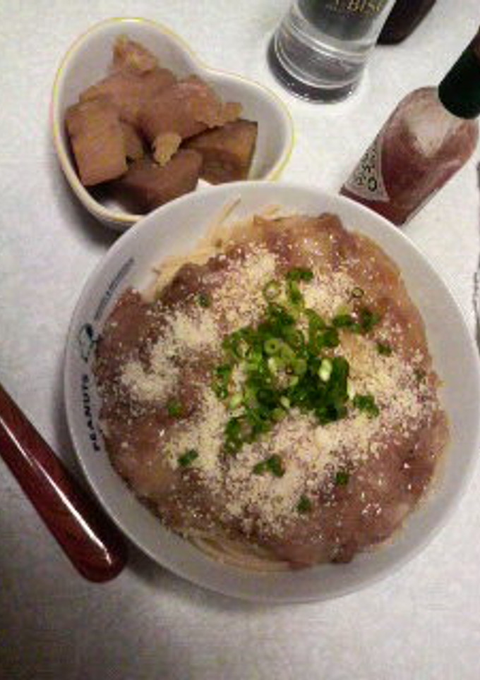 ﾅﾒﾀｹと納豆のﾊﾟｽﾀ-レシピのメイン写真