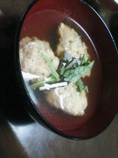 ★さんまのふわふわつみれ汁-レシピのメイン写真