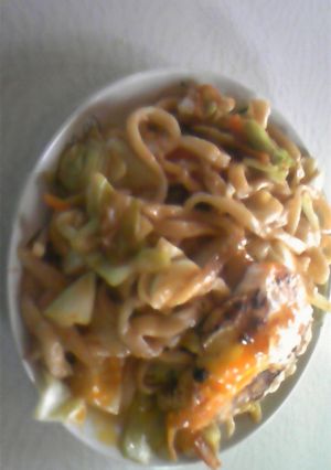 ＊簡単焼きうどん＊-レシピのメイン写真