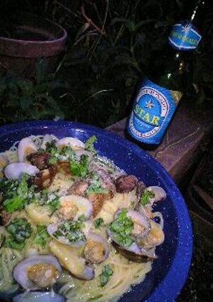 drunken clam カッペリーニ-レシピのメイン写真