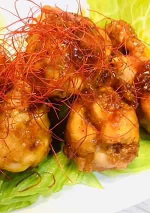 甘辛やみつき！手羽元ヤンニョムチキン-レシピのメイン写真