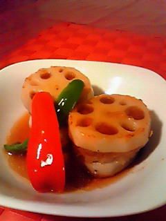 レンコンの挽肉はさみ☆あんかけ煮-レシピのメイン写真
