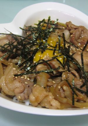 シンプル豚丼-レシピのメイン写真